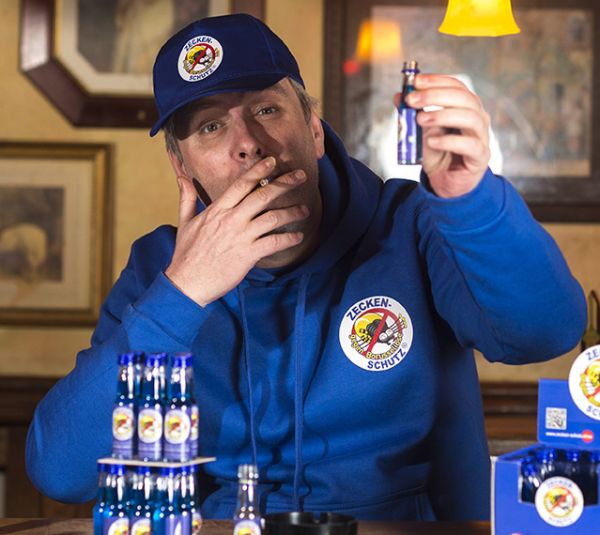 Zeckenschutz Hoodie Sweat Shirt Unisex