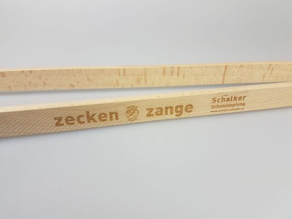 Schalke-Schnaps Zecken-Zange zum Grillen