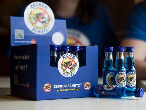 Schalke-Schnaps 2x 25er Impfbox Zeckenschutz gegen Borusseliose