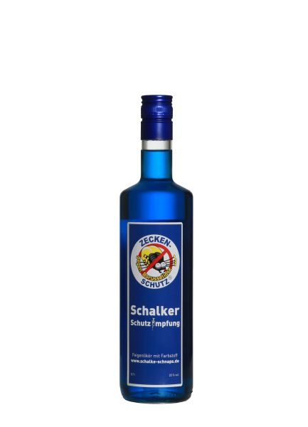 Schalke-Schnaps "Zeckenschutz gegen Borusseliose" 0,7 Liter