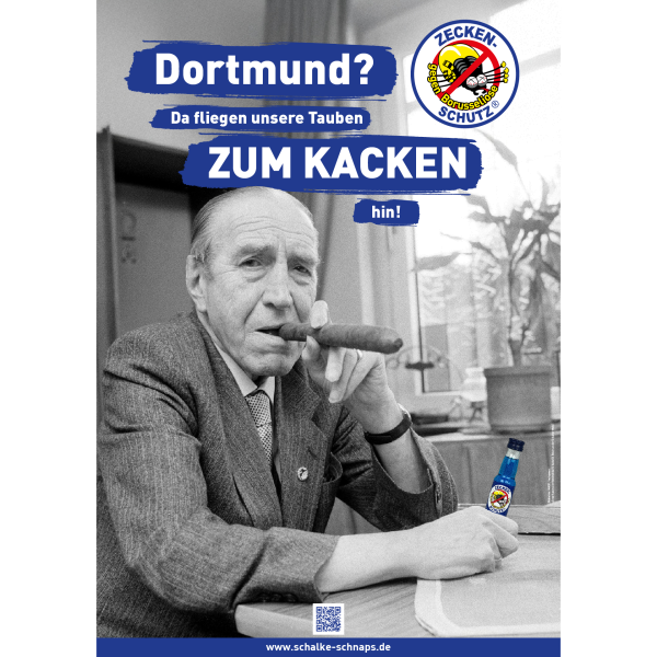 Ernst Kuzorra seine Frau ihren Mann XXL-Sammelposter